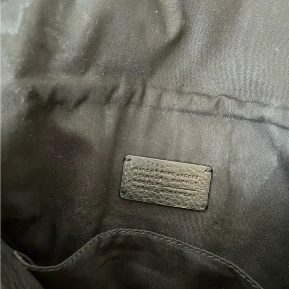 Marc Jacobs Black Leather Convertible Clutch / Crosby- with tags & dust bag - Picture 10 of 14